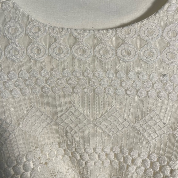 MyMichelle Fit & Flare Cream Lace Dress with Belt - Size 14 Girls - EUC - Picture 3 of 6